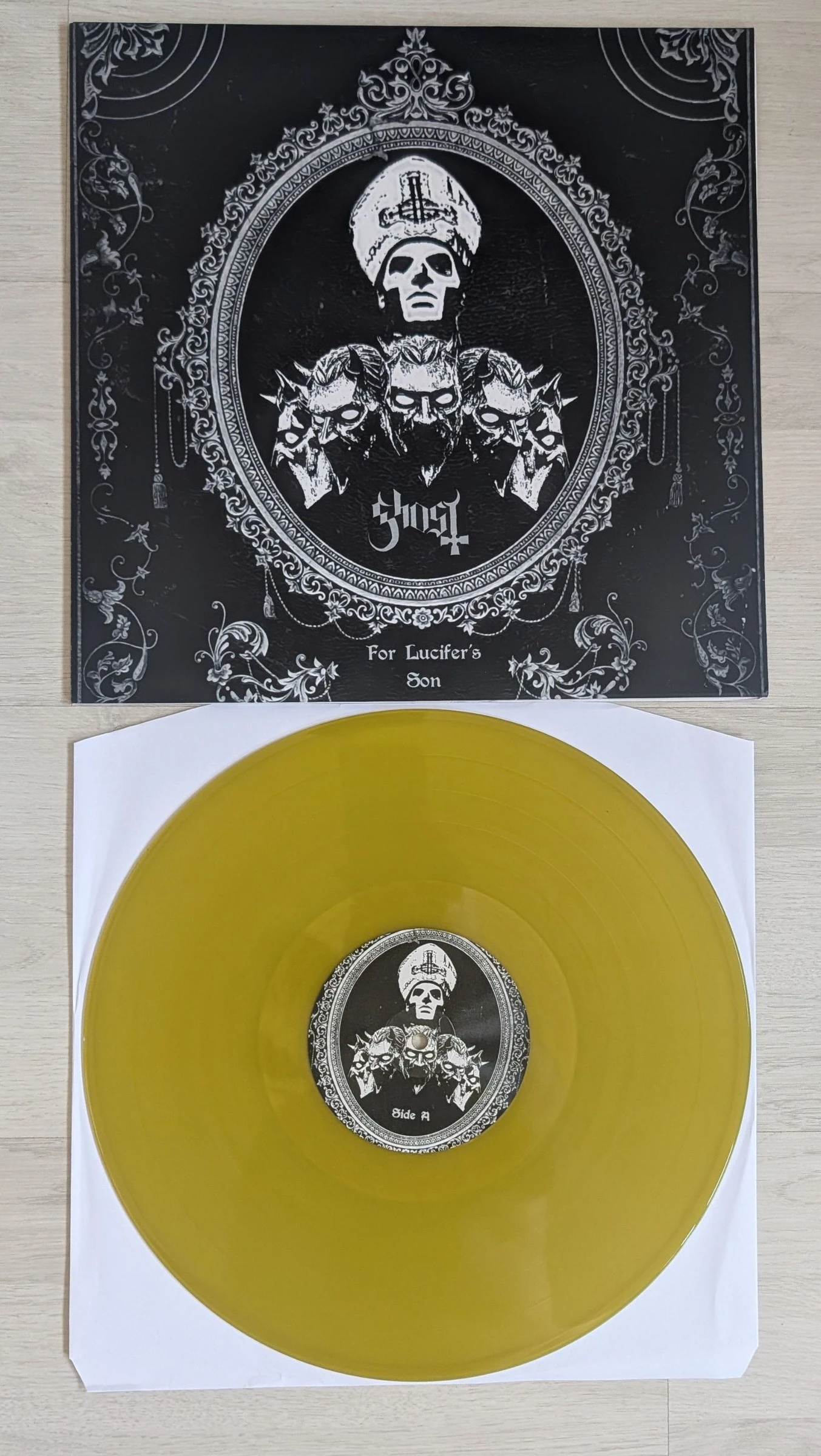 Ghost vinyle jaune 200 copies